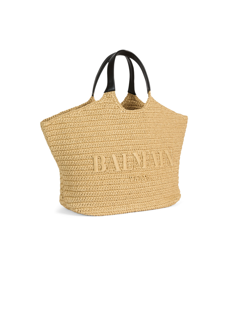 Balmain crochet tote bag 3
