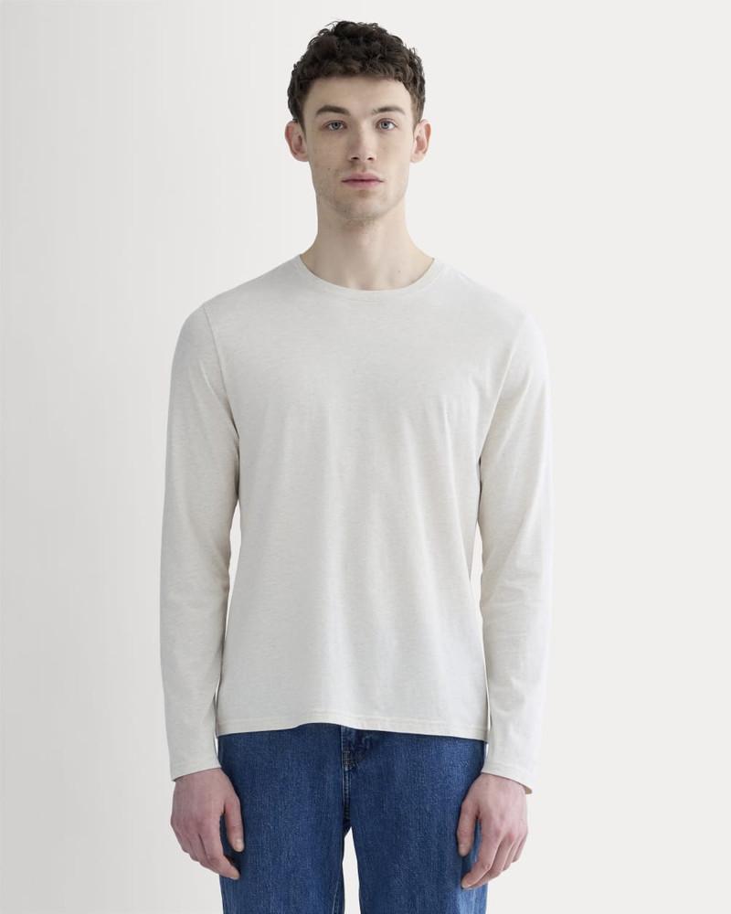 EVERLANE THE ESSENTIAL ORGANIC LONG-SLEEVE TEE outlook