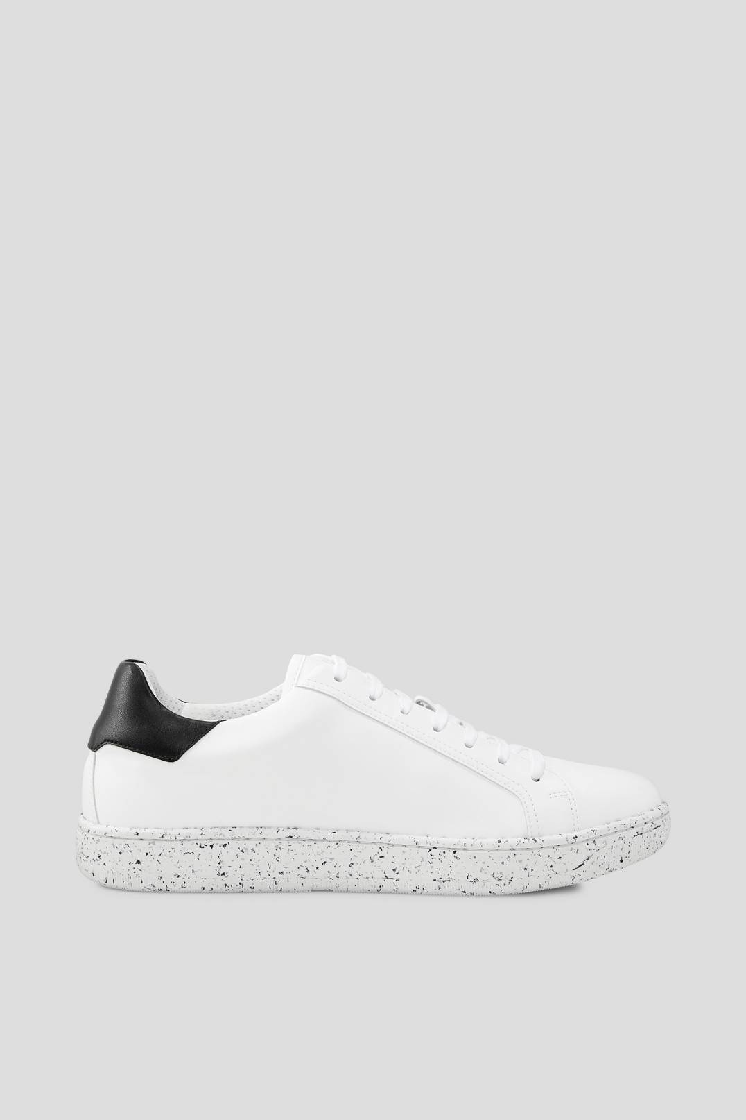 MALMÖ SUSTAINABLE SNEAKERS IN WHITE/BLACK - 2