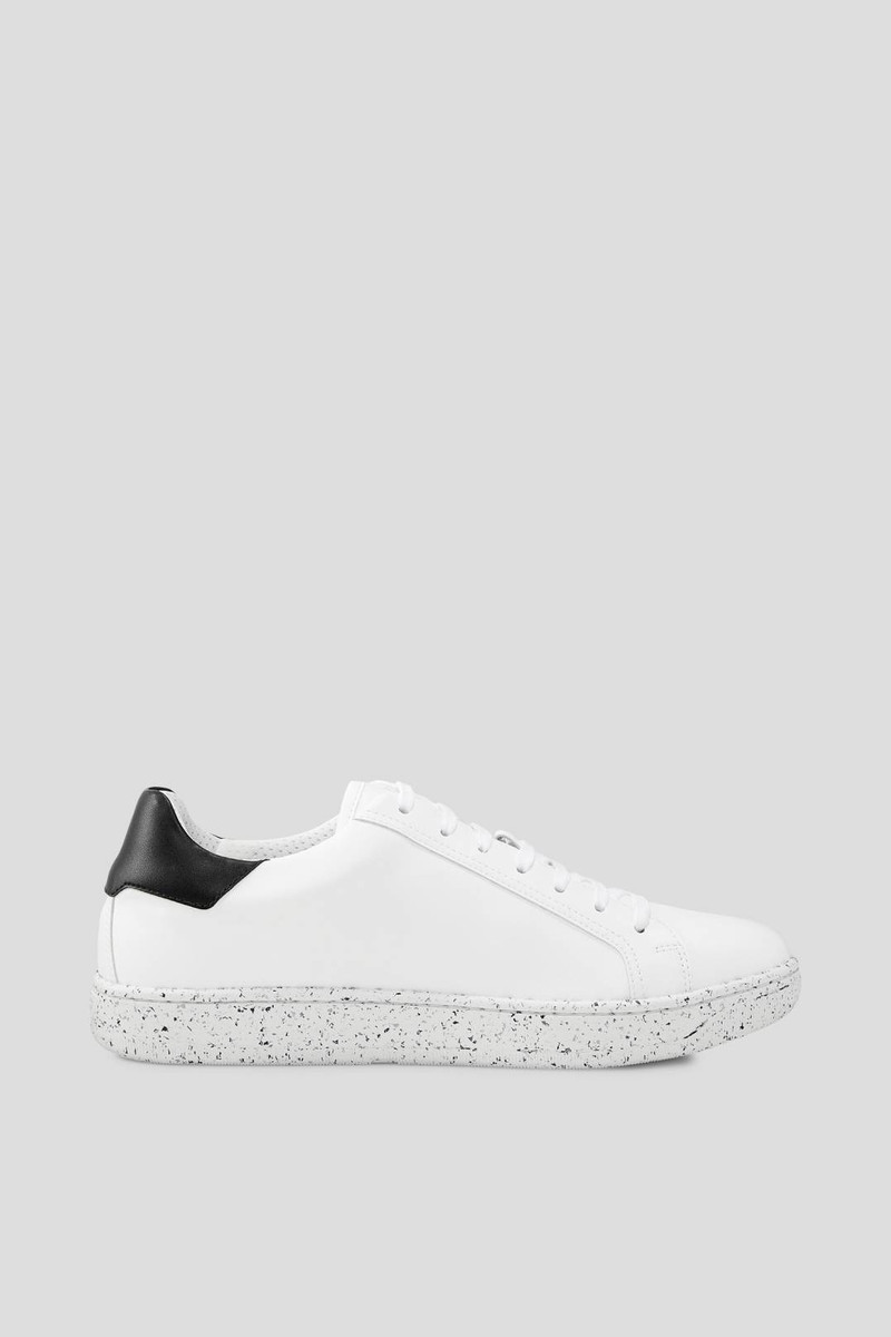 BOGNER MALMÖ SUSTAINABLE SNEAKERS IN WHITE/BLACK outlook