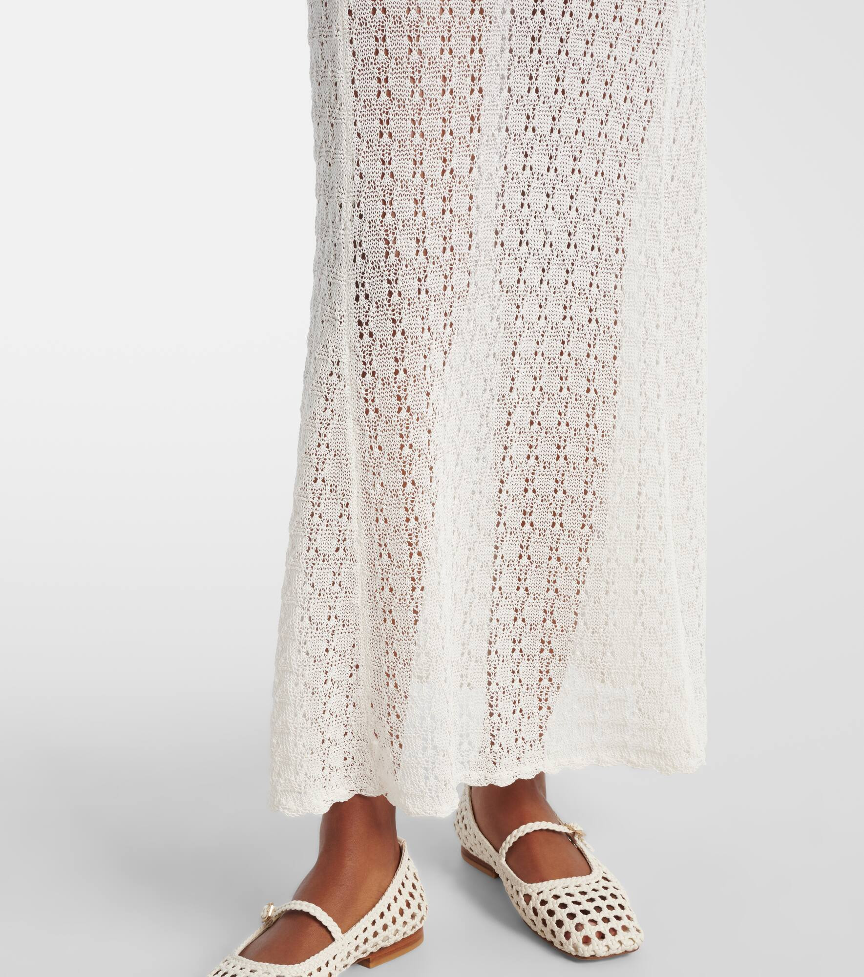 Crochet maxi skirt - 5