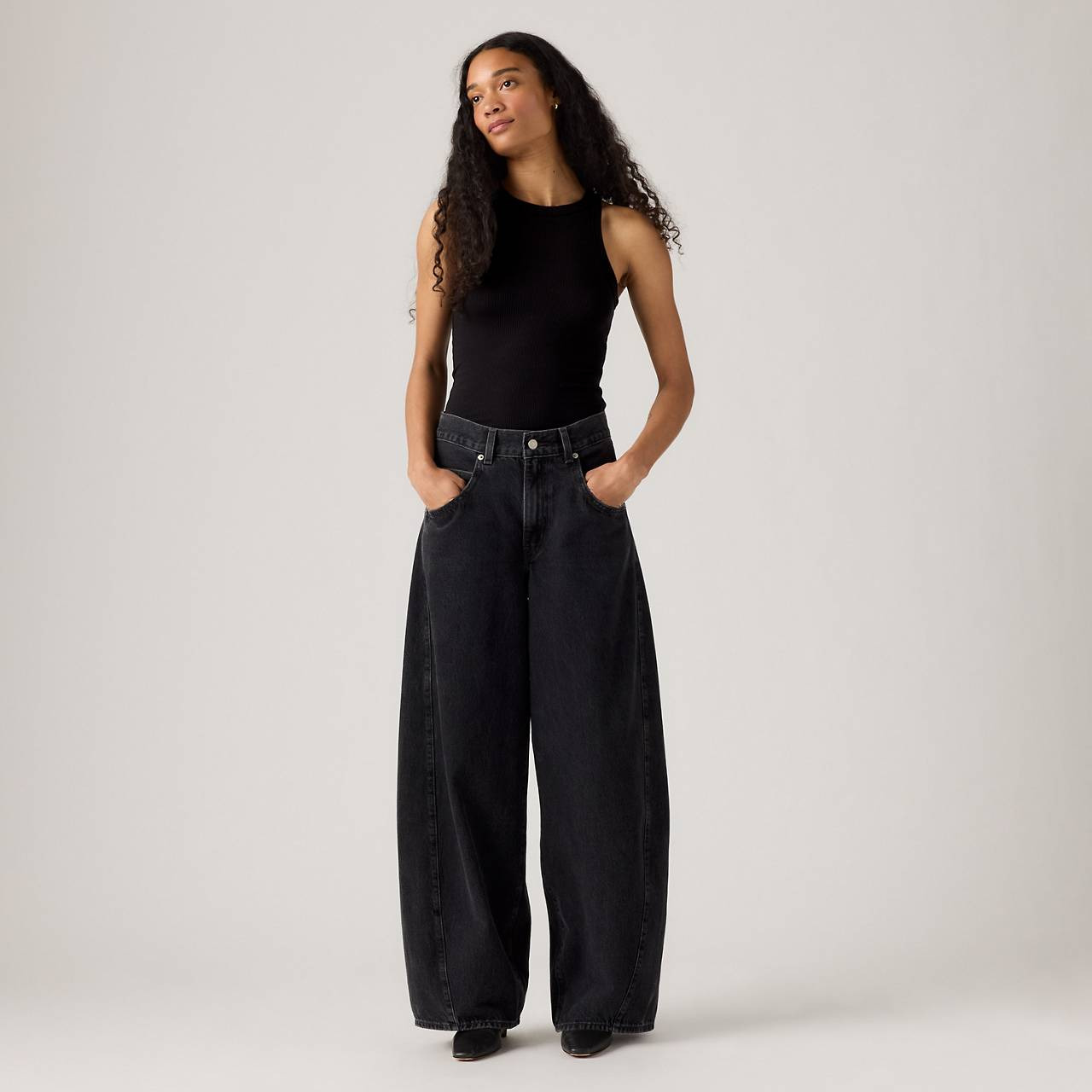 SUPER BAGGY BARREL WOMEN'S JEANS - 2