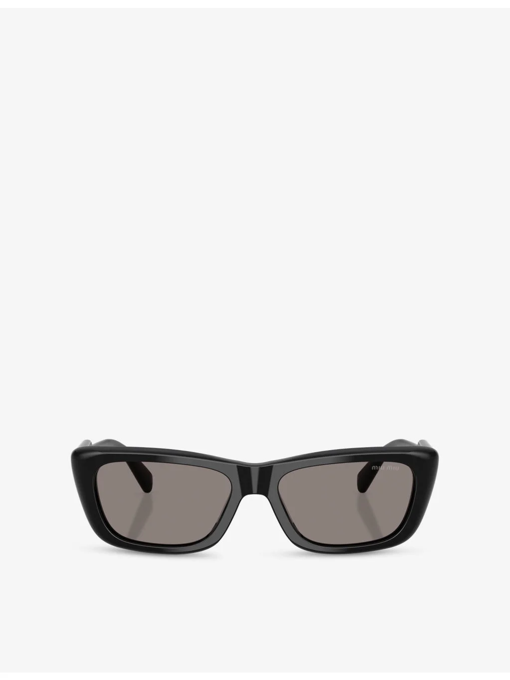 MU B12S Rectangular-Frame Acetate Sunglasses - 1