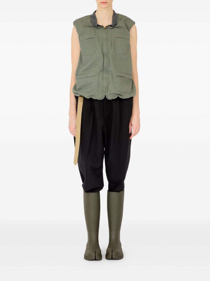 Maison Margiela cotton-blend waistcoat outlook