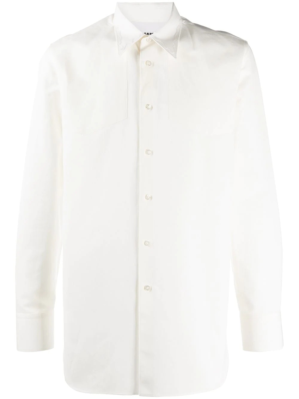 cotton long-sleeve shirt - 1