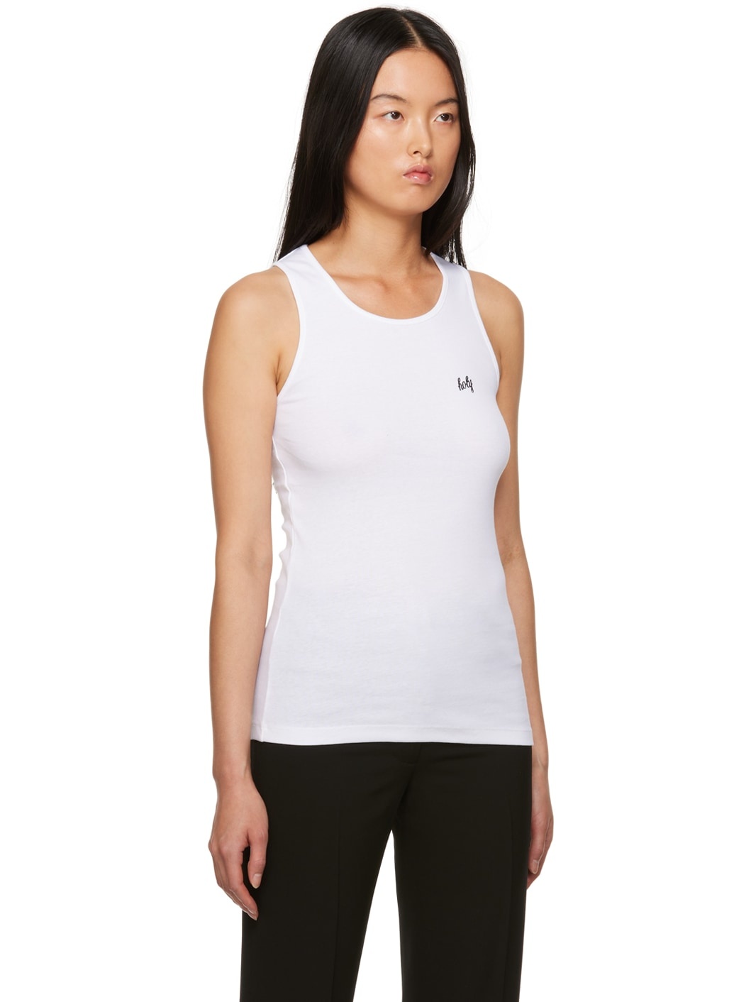 White Fonsin Tank Top - 2