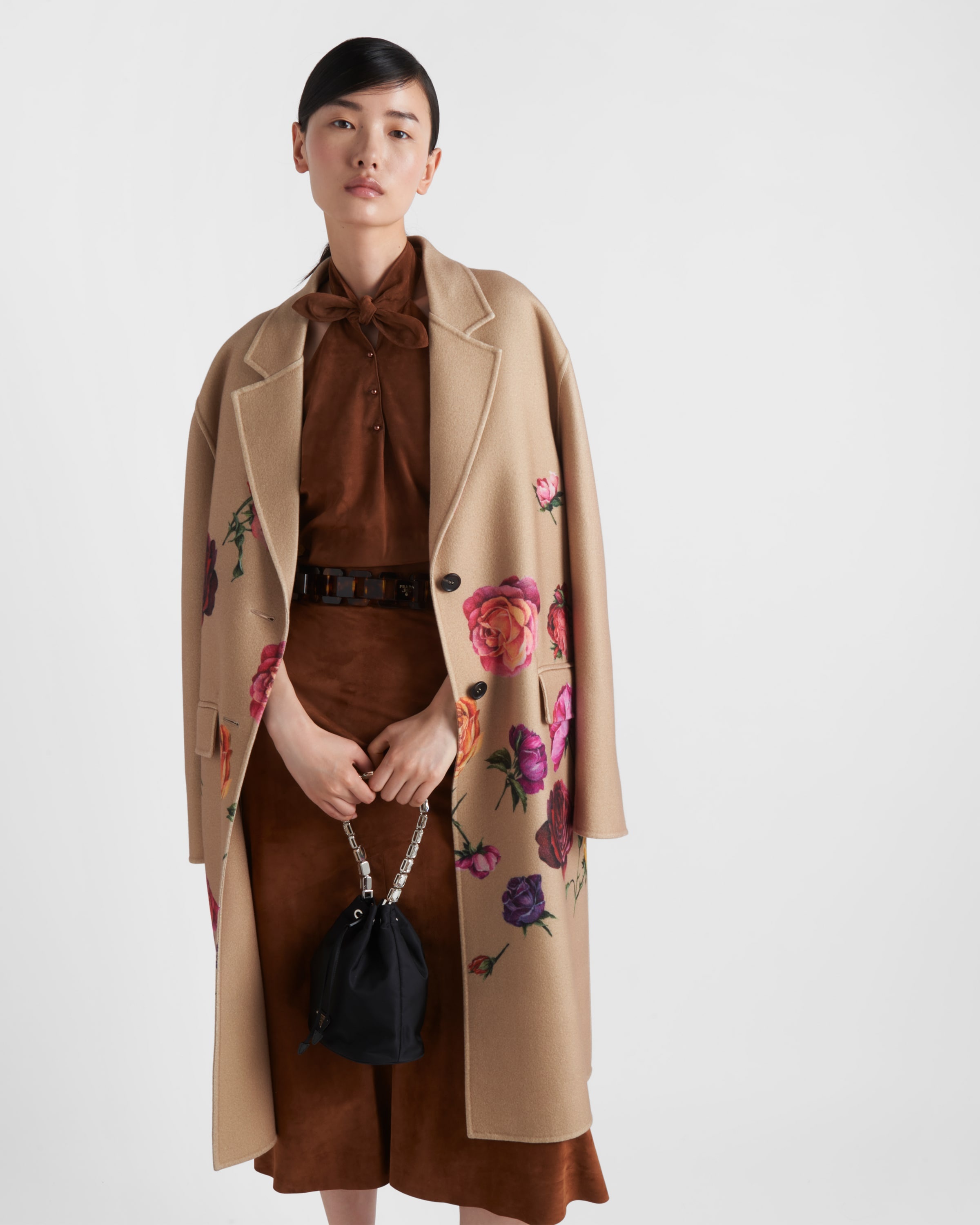 コート Prada Single-Breasted Cashmere Coat Prada Single Breasted Wool Coat | Saks Fifth Avenue