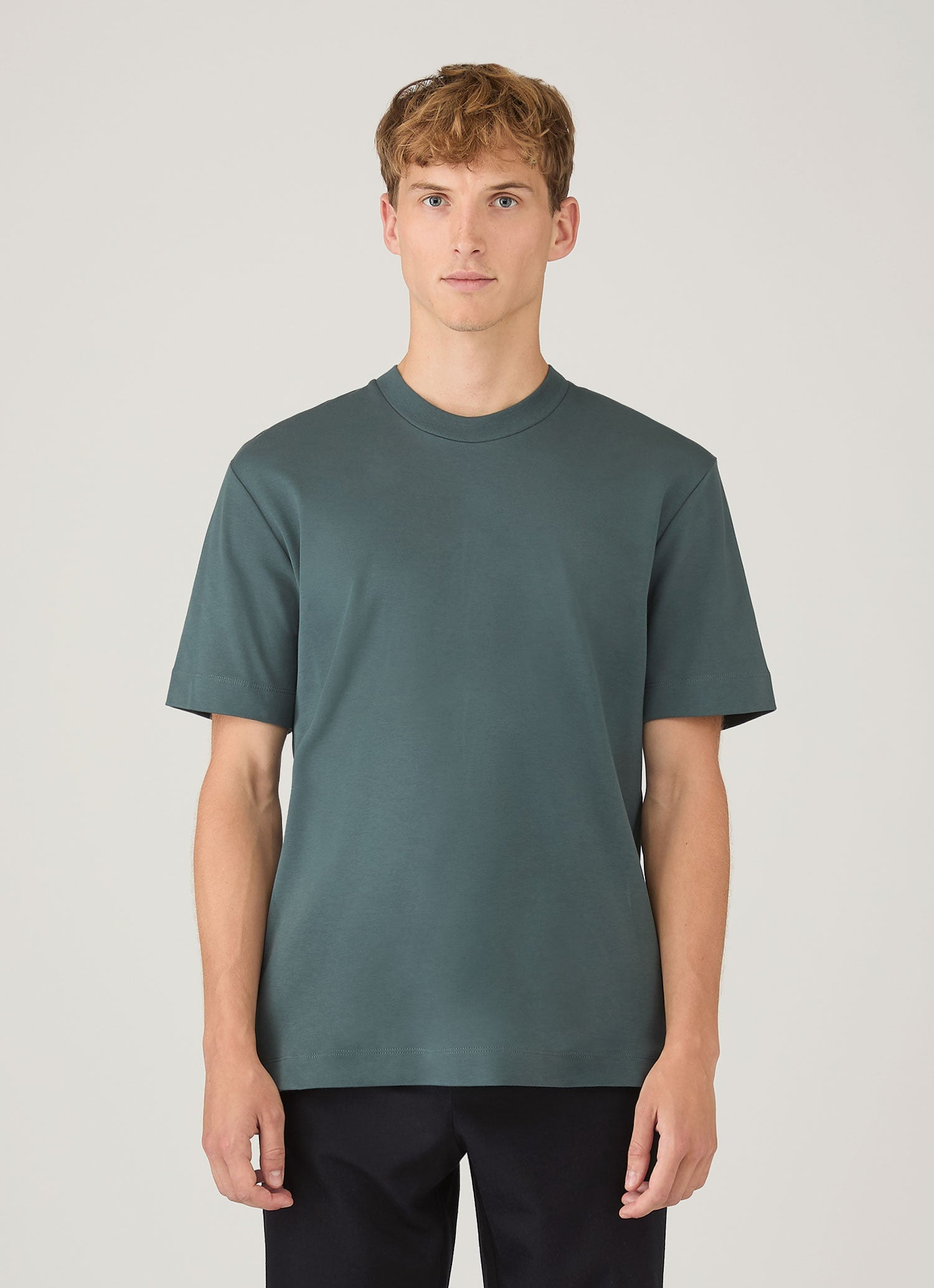 Relaxed Fit Heavyweight T‑shirt - 2