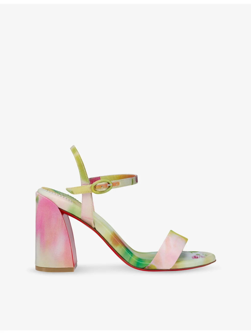 Jane 85 Satin Heeled Sandals - 1