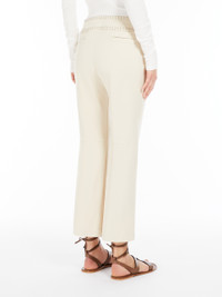 WEEKEND Max Mara ASTRALE1234 Flared stretch cotton trousers