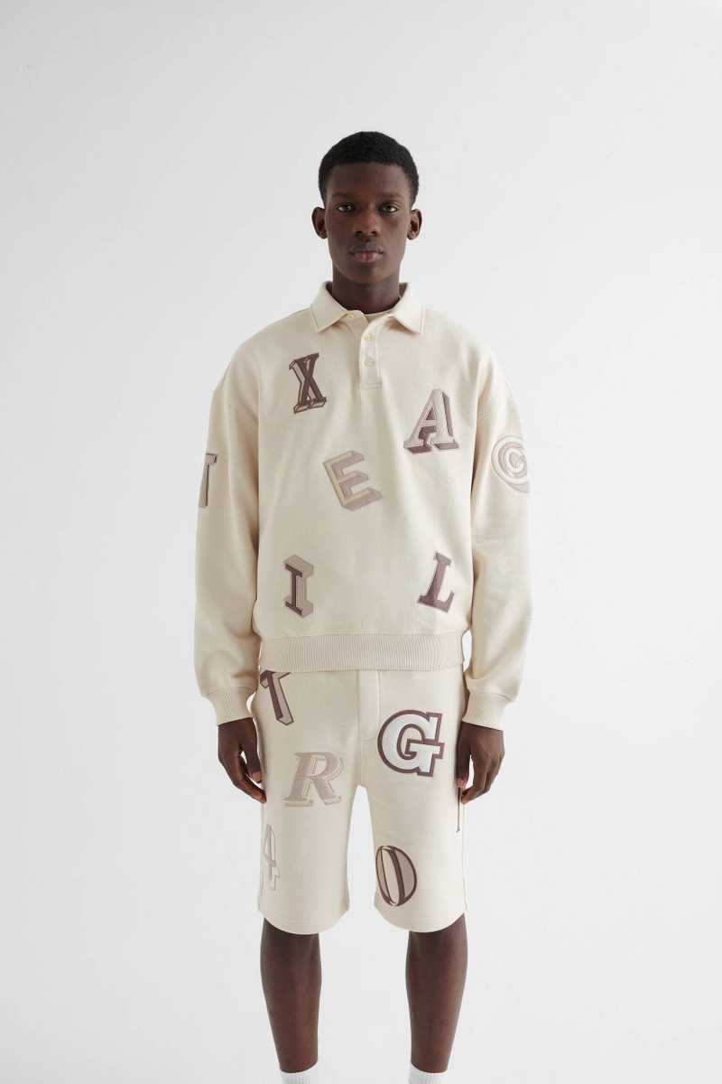 Typo Polo Sweatshirt 2