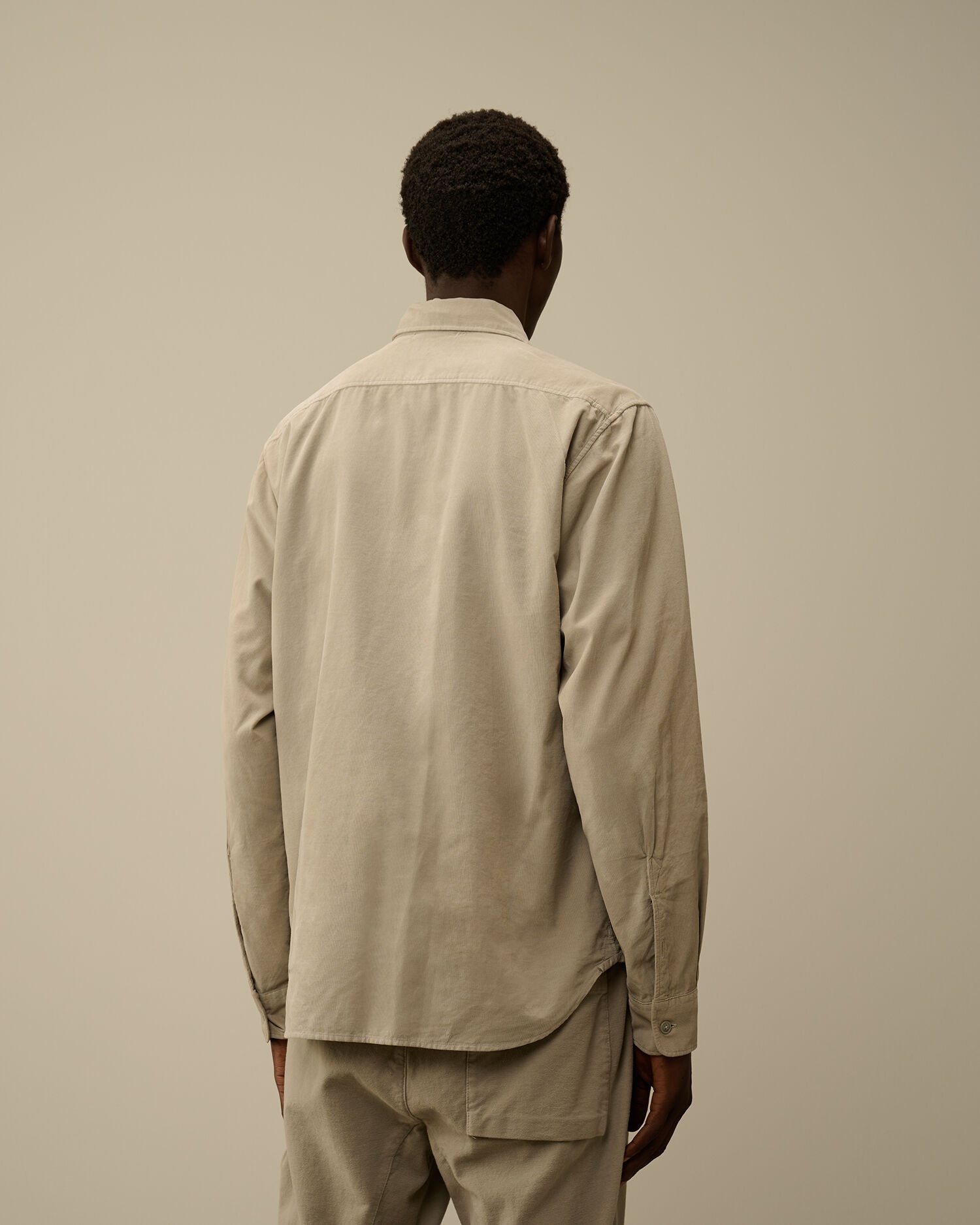 Corduroy Single Pocket Shirt - 3
