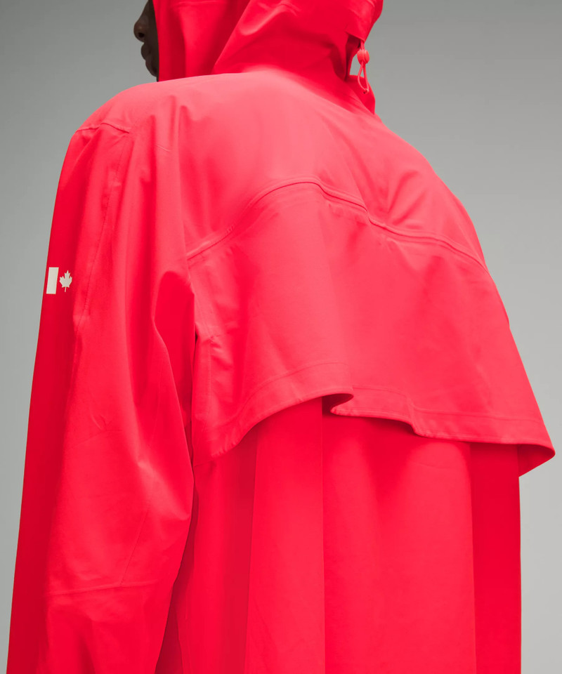 Team Canada Men's Packable Rain Poncho *COC Logo 9