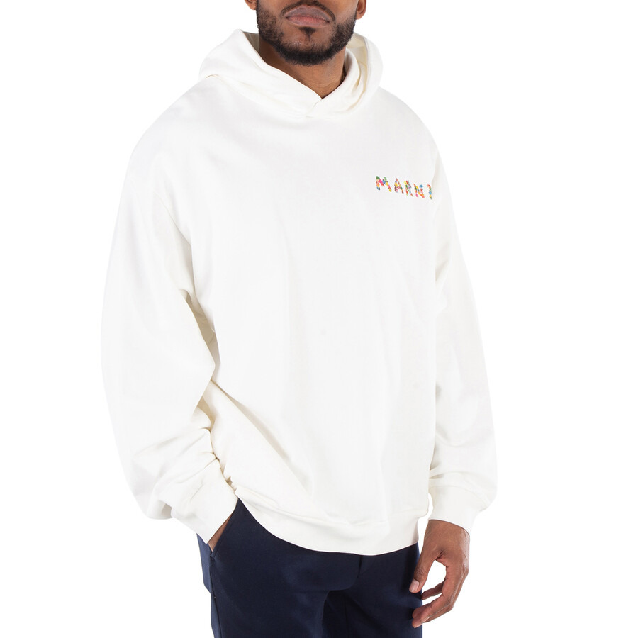 Marni Collage Bouquet Embroidered Hoodie - 3