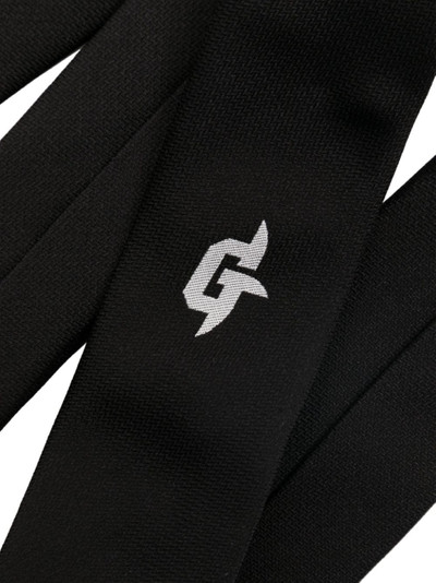 Givenchy logo-print silk tie outlook