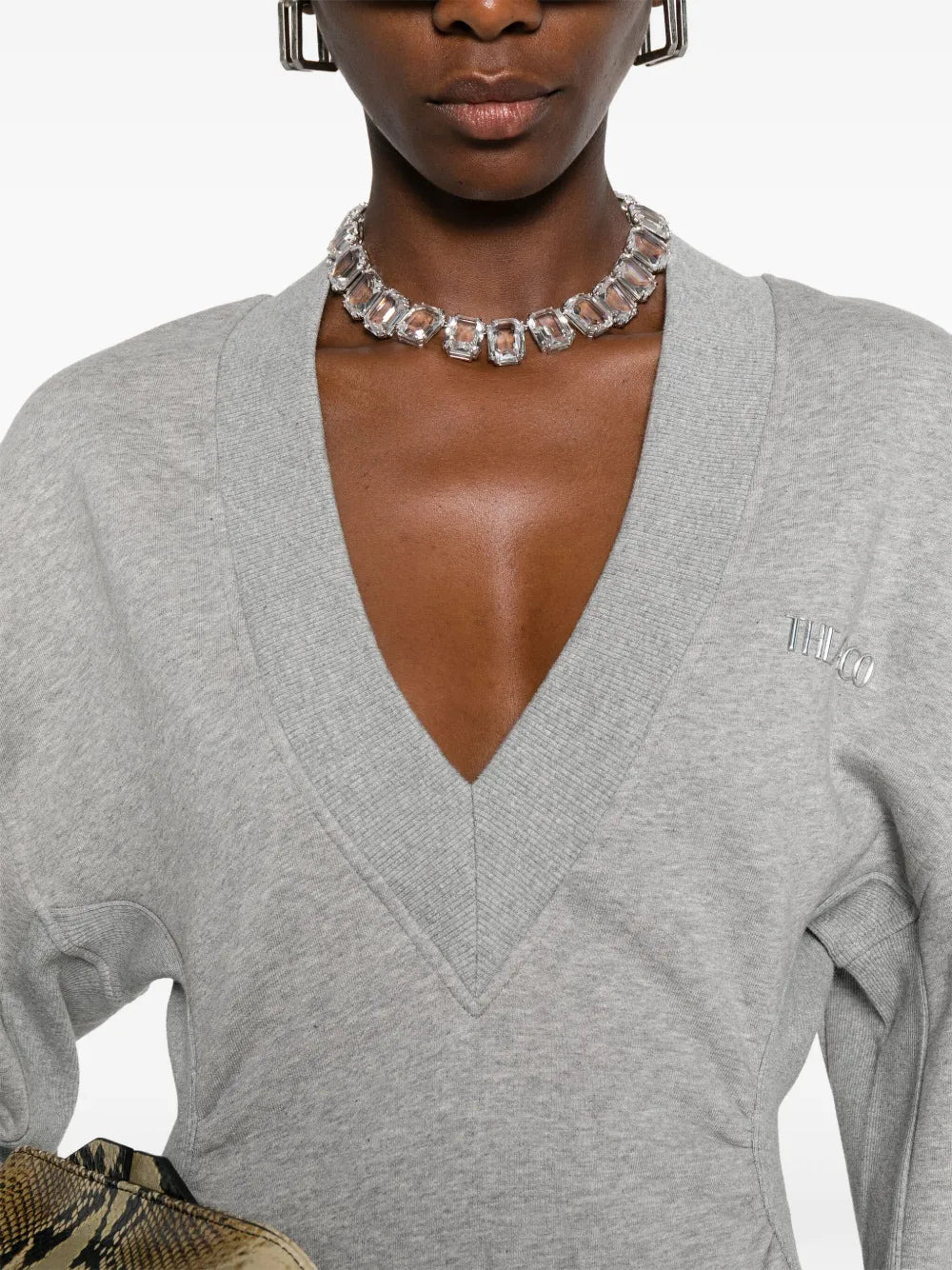 The Attico Women Short V-Neck Dress - 5