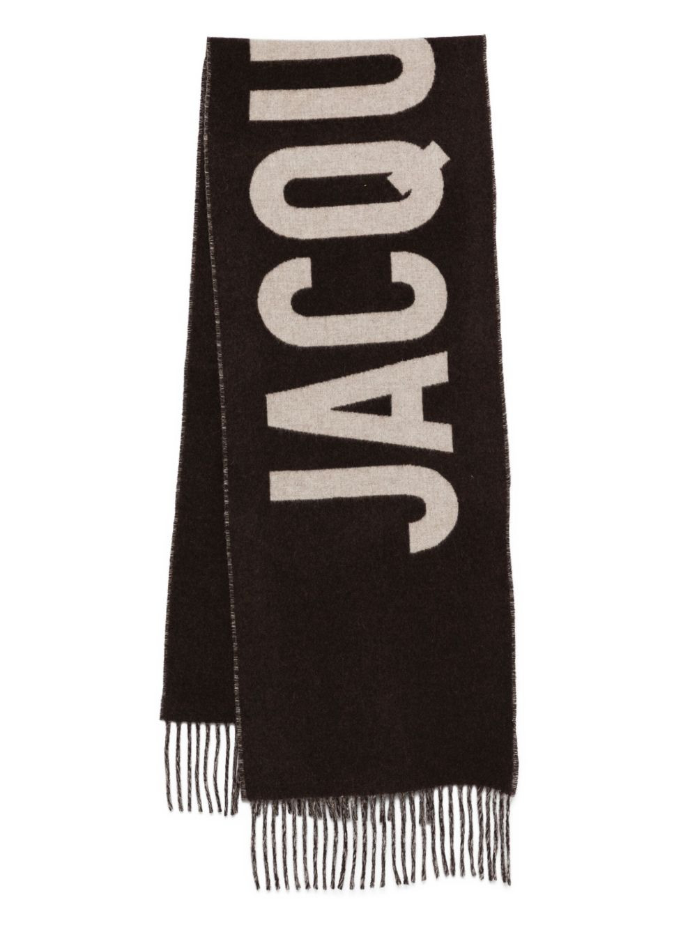 VIRGIN WOOL SCARF - 1