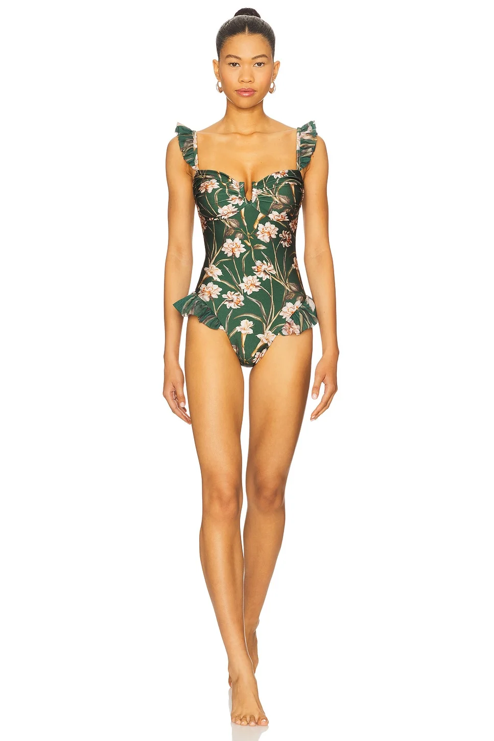 Botanic Retro Flutter One Piece - 1