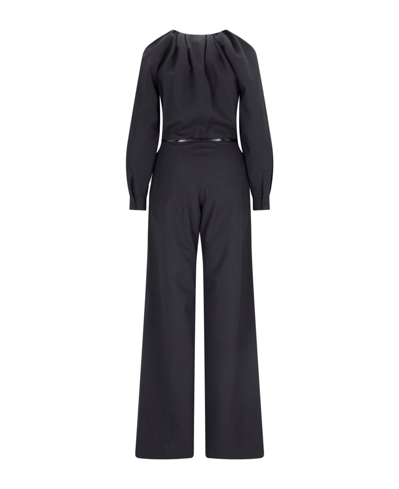 One-piece Belt Detail Jumpsuit - 3