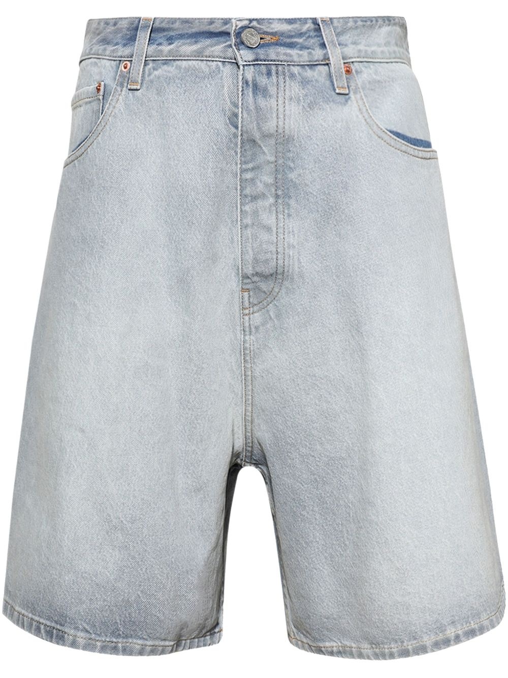 denim shorts - 1