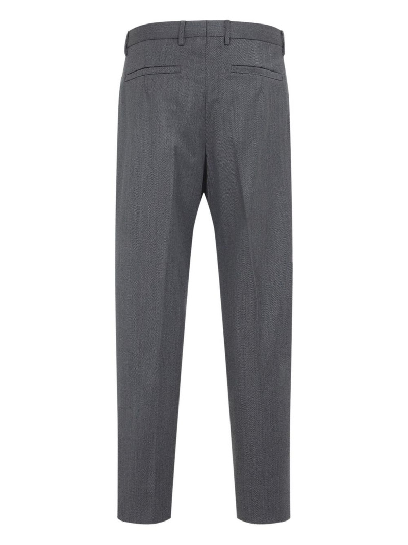 ZEGNA pleated wool trousers outlook