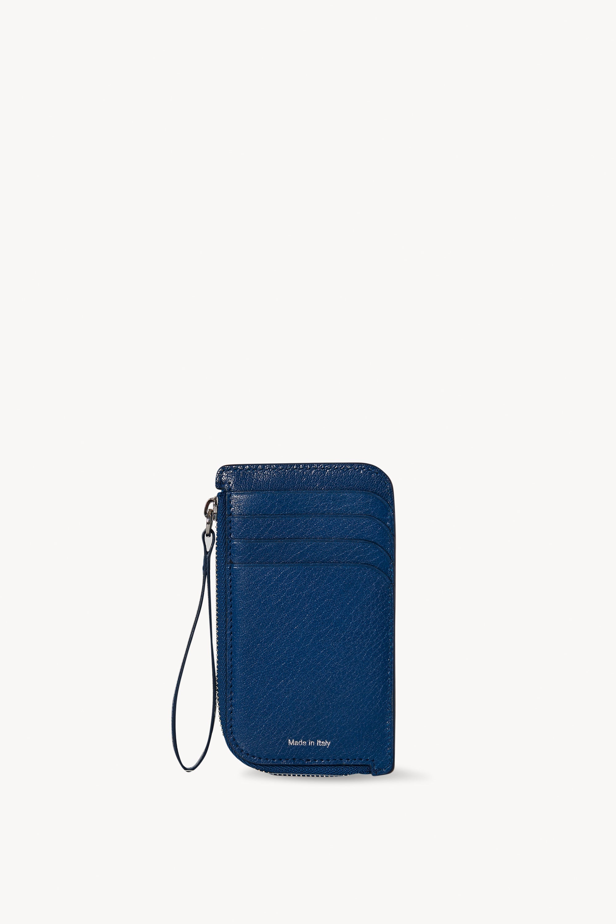Zipped Wallet in Leather - 1