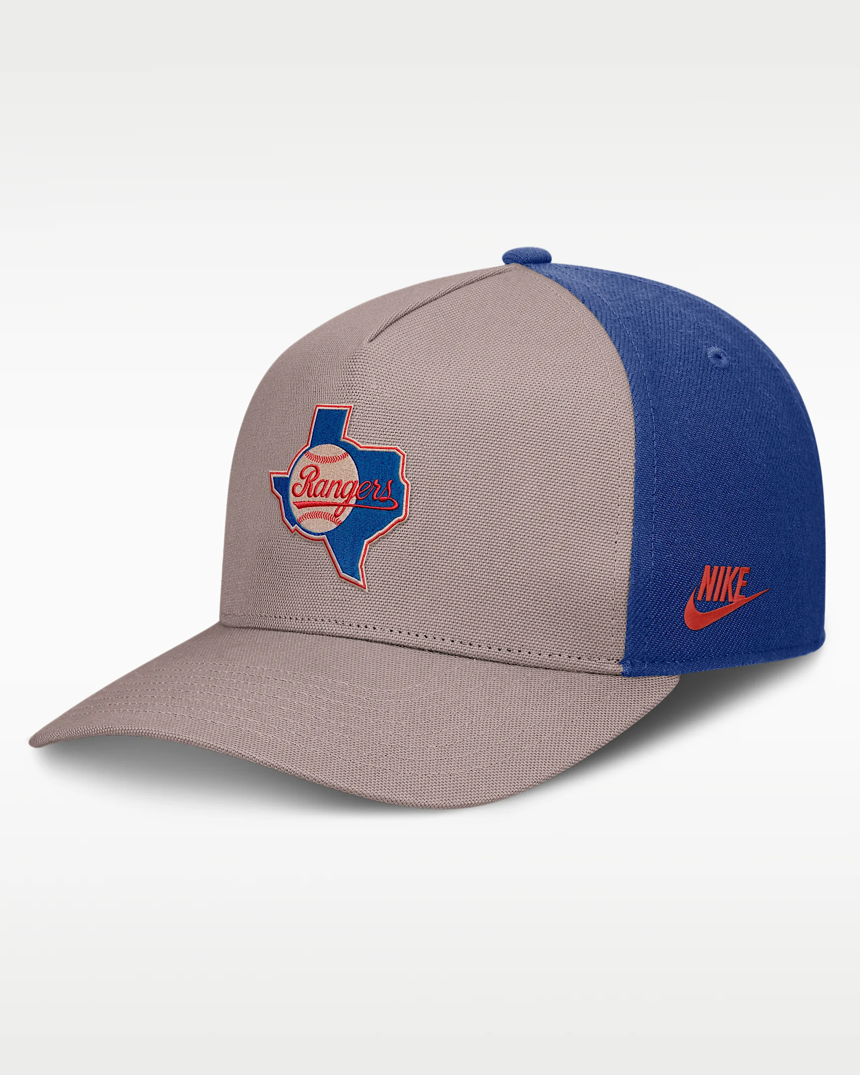 Texas Rangers Cooperstown Rise Men's Nike MLB A-Frame Adjustable Hat - 1