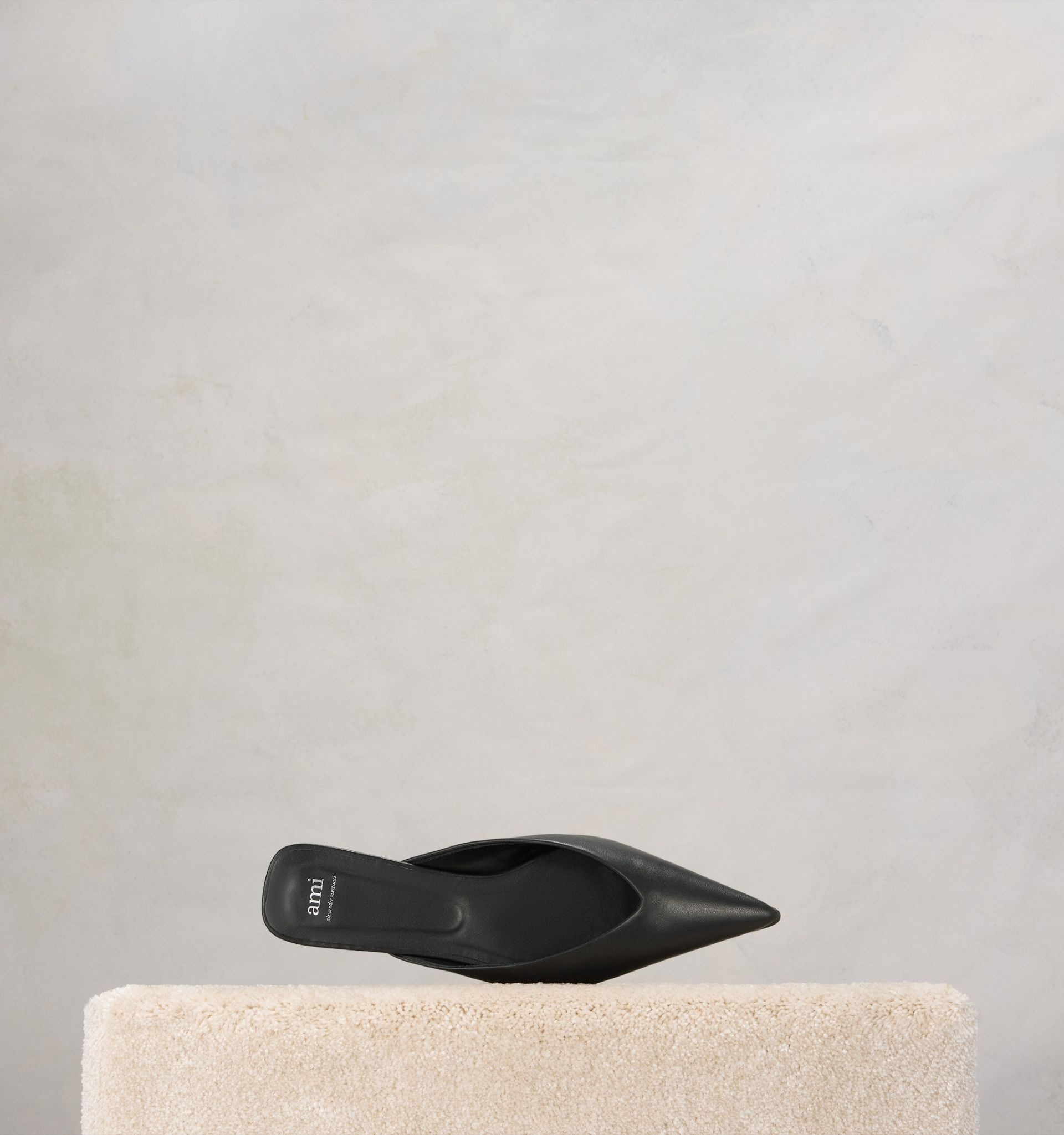 Pointed Toe Flat Mules - 6