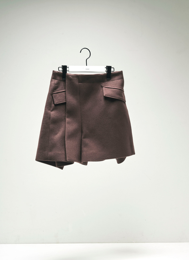 Wool Melton Skirt 1
