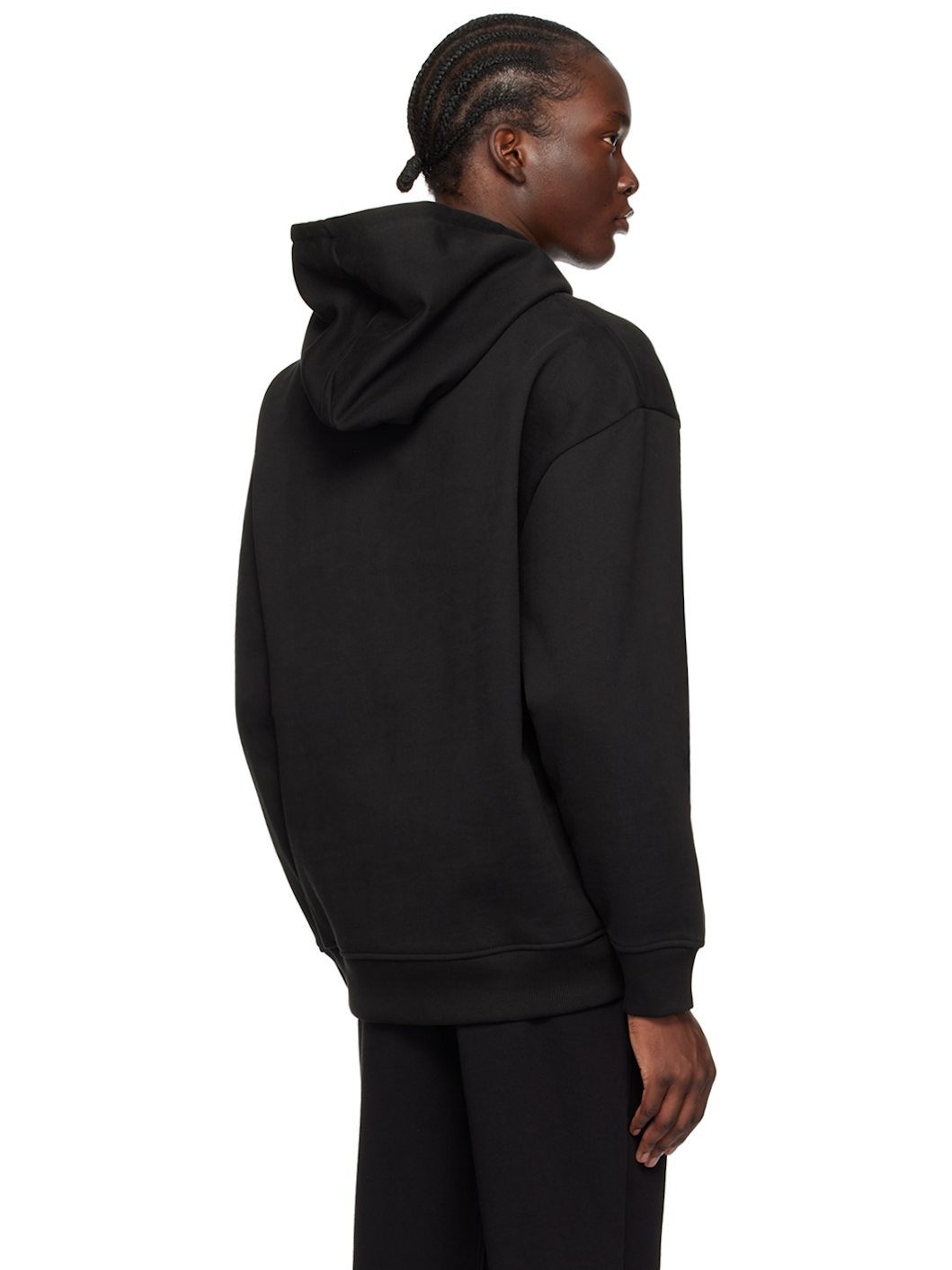 Black Heavyweight Hoodie - 3