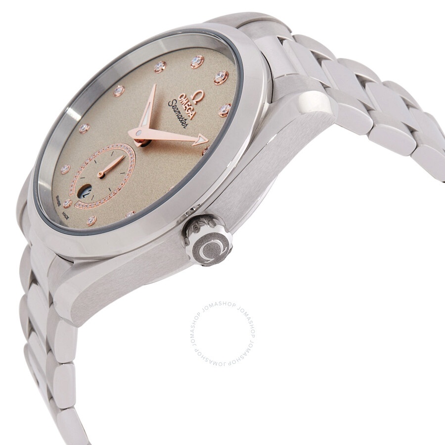 Omega Seamaster Automatic Chronometer Diamond Ladies Watch 220.10.38.20.59.001 - 2