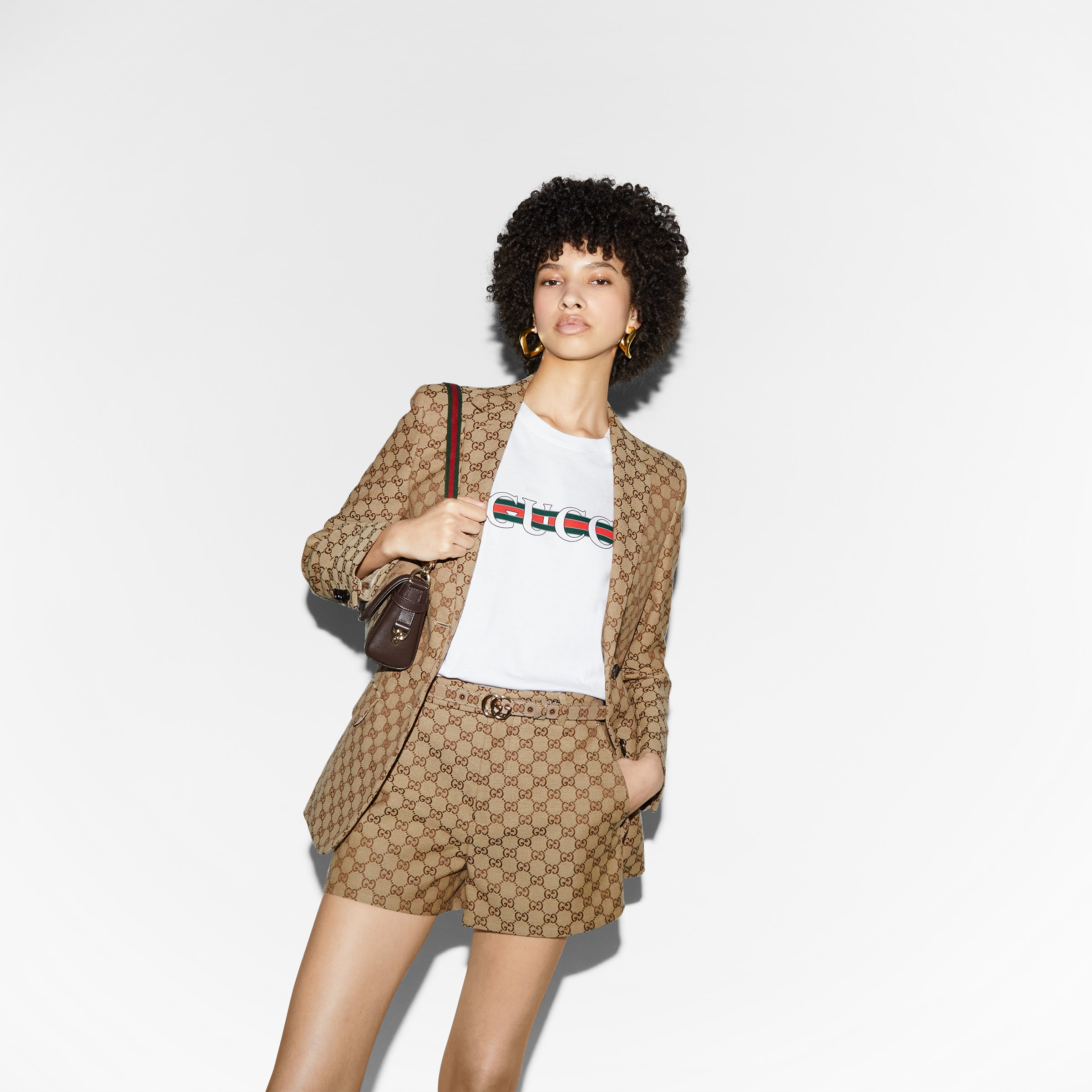 Gucci print cotton jersey T-shirt - 6