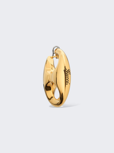 GUCCI Marina Chain Single Earring Gold outlook