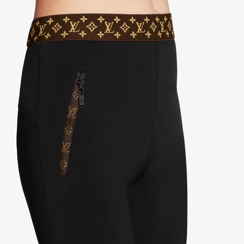 Cycling Shorts With Monogram Belt 3