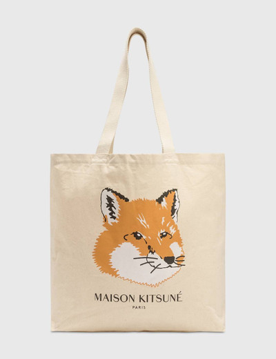 Maison Kitsuné Fox Head Tote Bag outlook