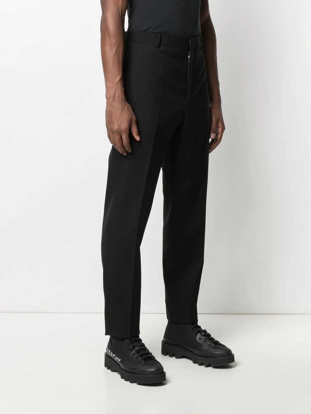 tailored slim-fit trousers - 3