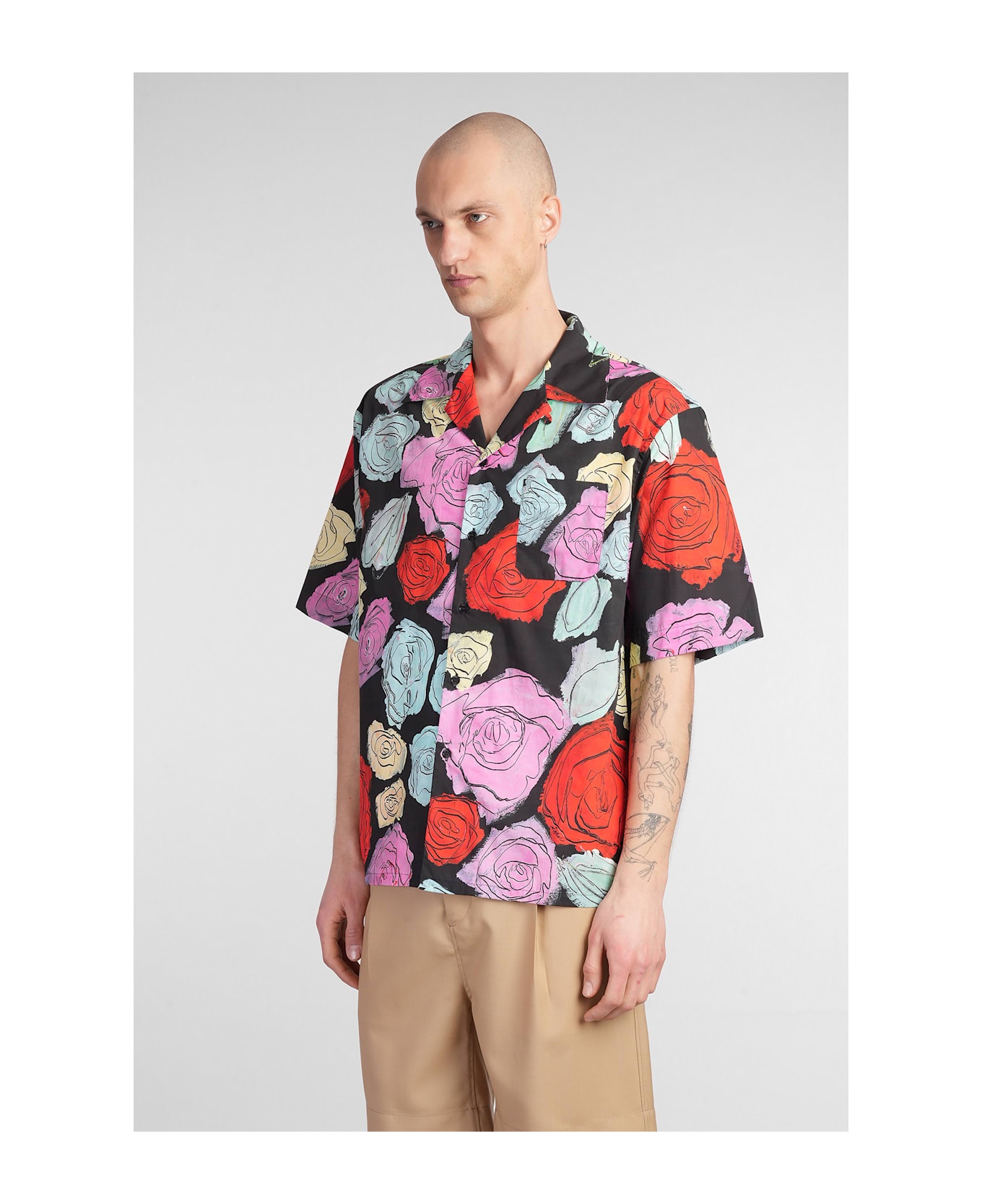Shirt In Black Cotton - 4