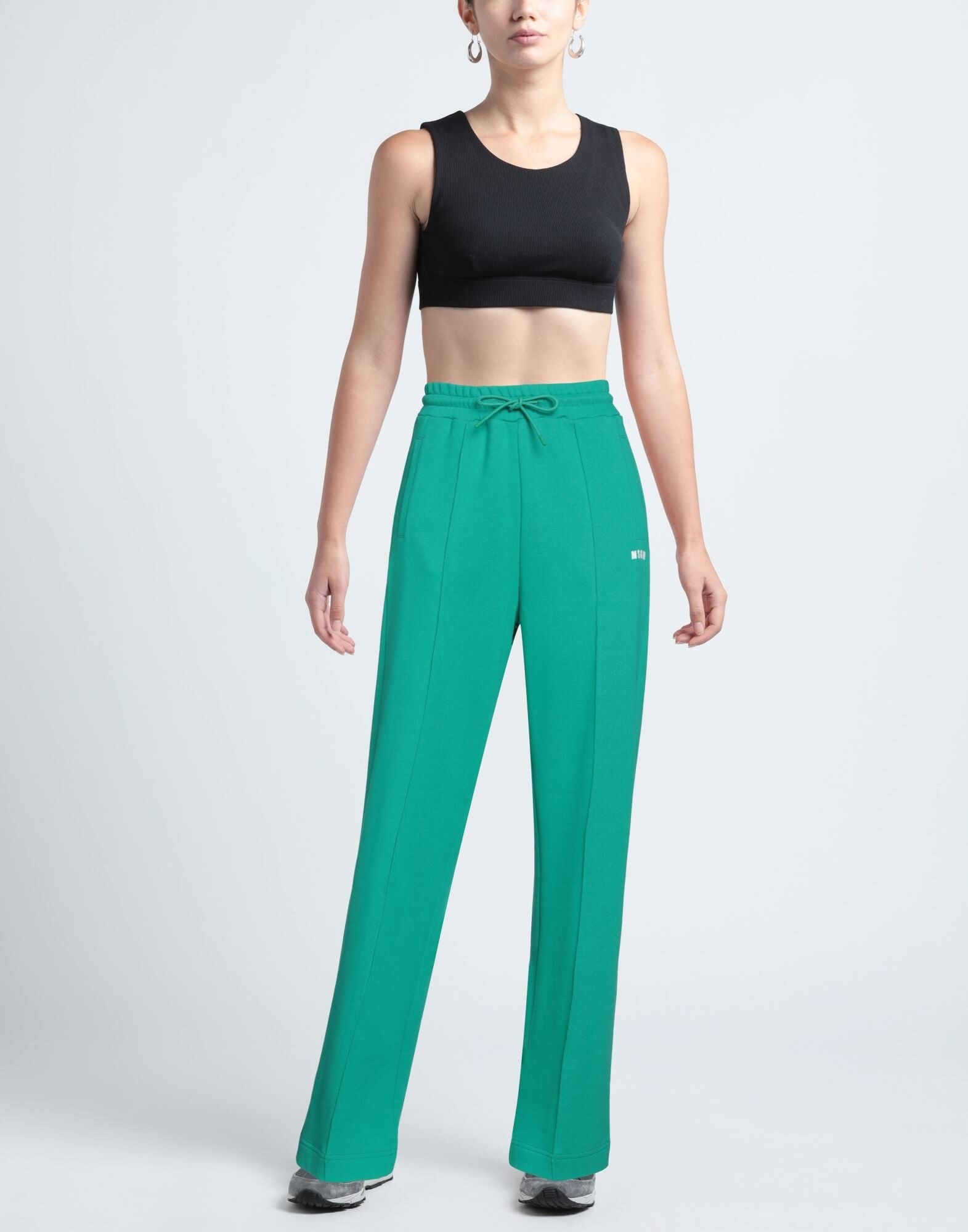 Green Women's Casual Pants - 2