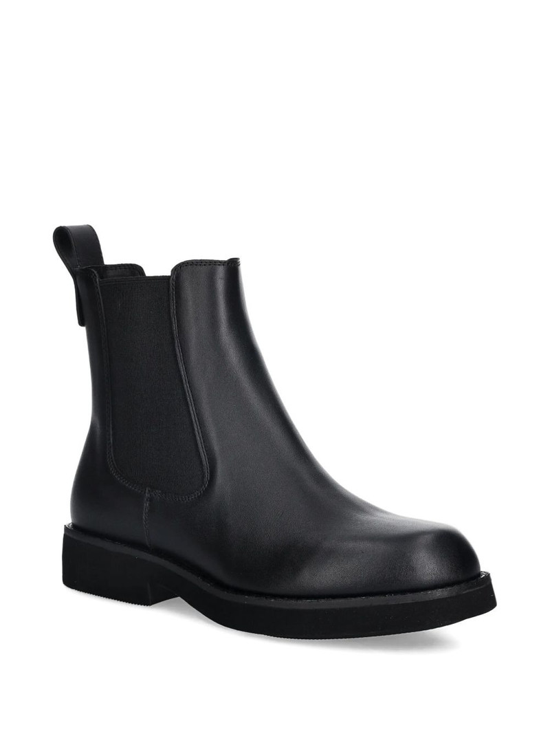 BOSS leather Chelsea boots outlook