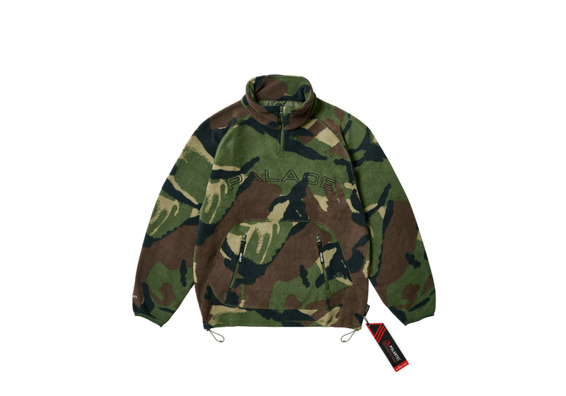 POLARTEC FLEECE FUNNEL WOODLAND CAMO - 1