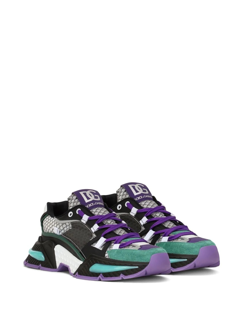 Airmaster mixed-material sneakers - 2