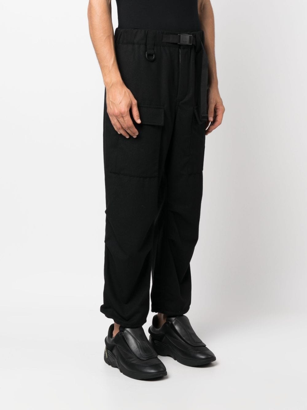 cropped cargo trousers - 4