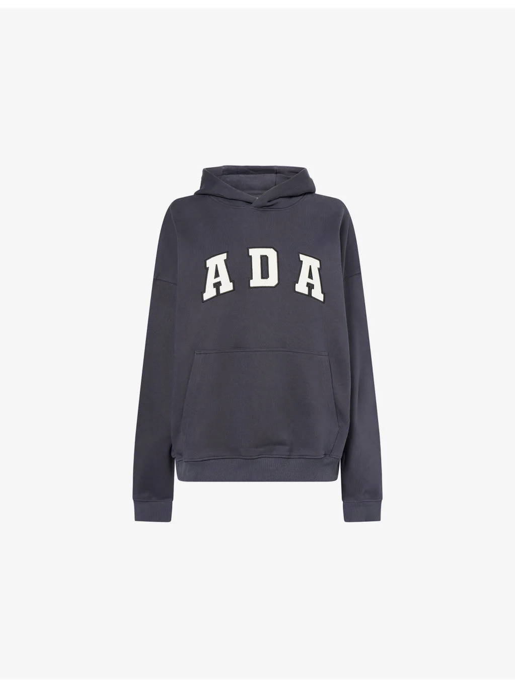 Brand-Patch Oversized Cotton Hoody - 1