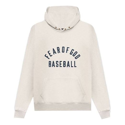 Fear of God Baseball Hoodie 'Cream Heather' FG50-046OFL-101 - 1