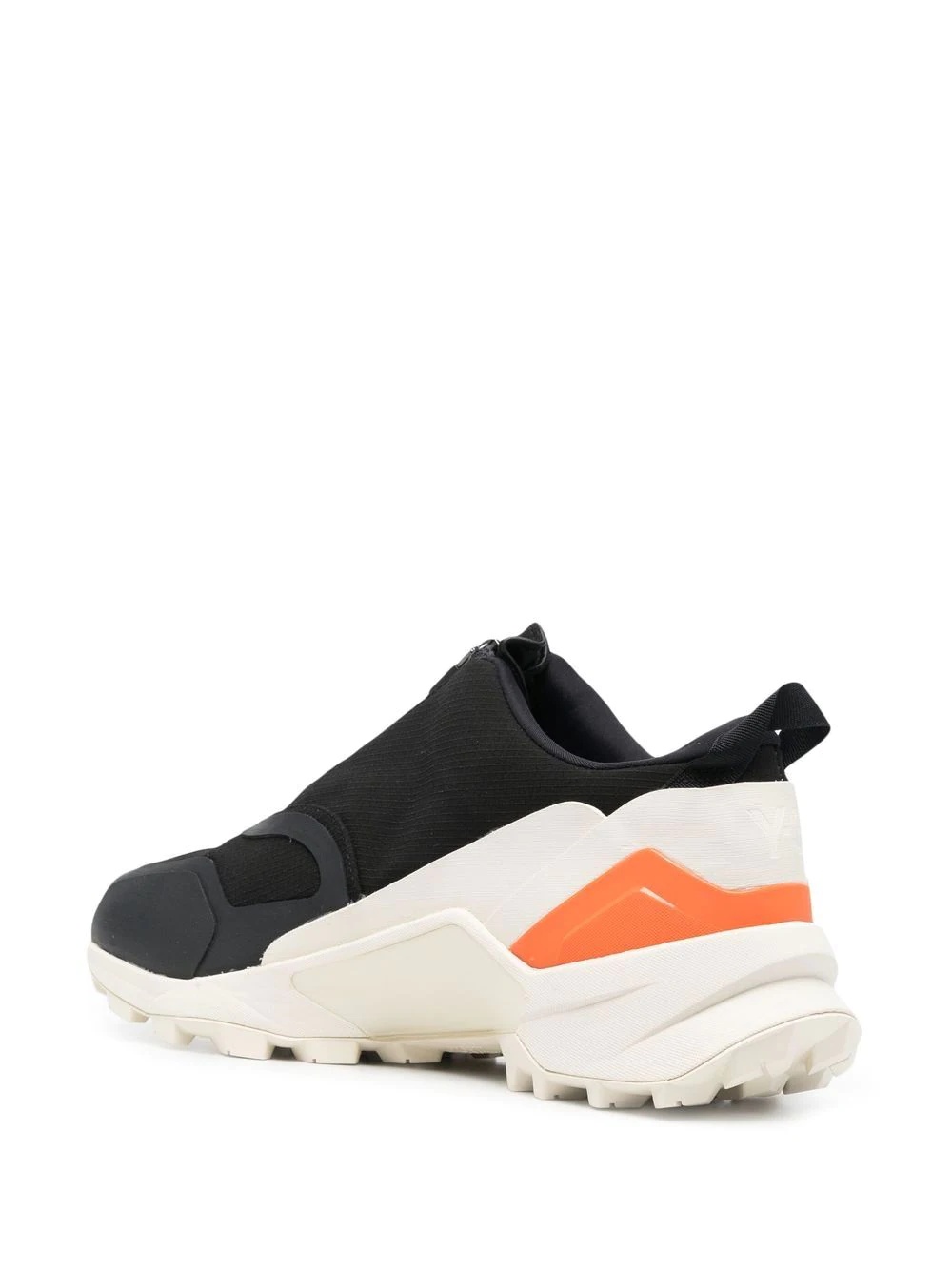zipped low-top sneakers - 3