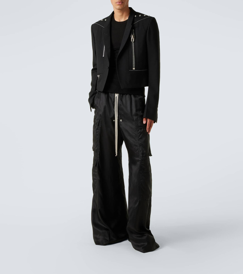 Rick Owens Ribbed-knit virgin wool sweater outlook