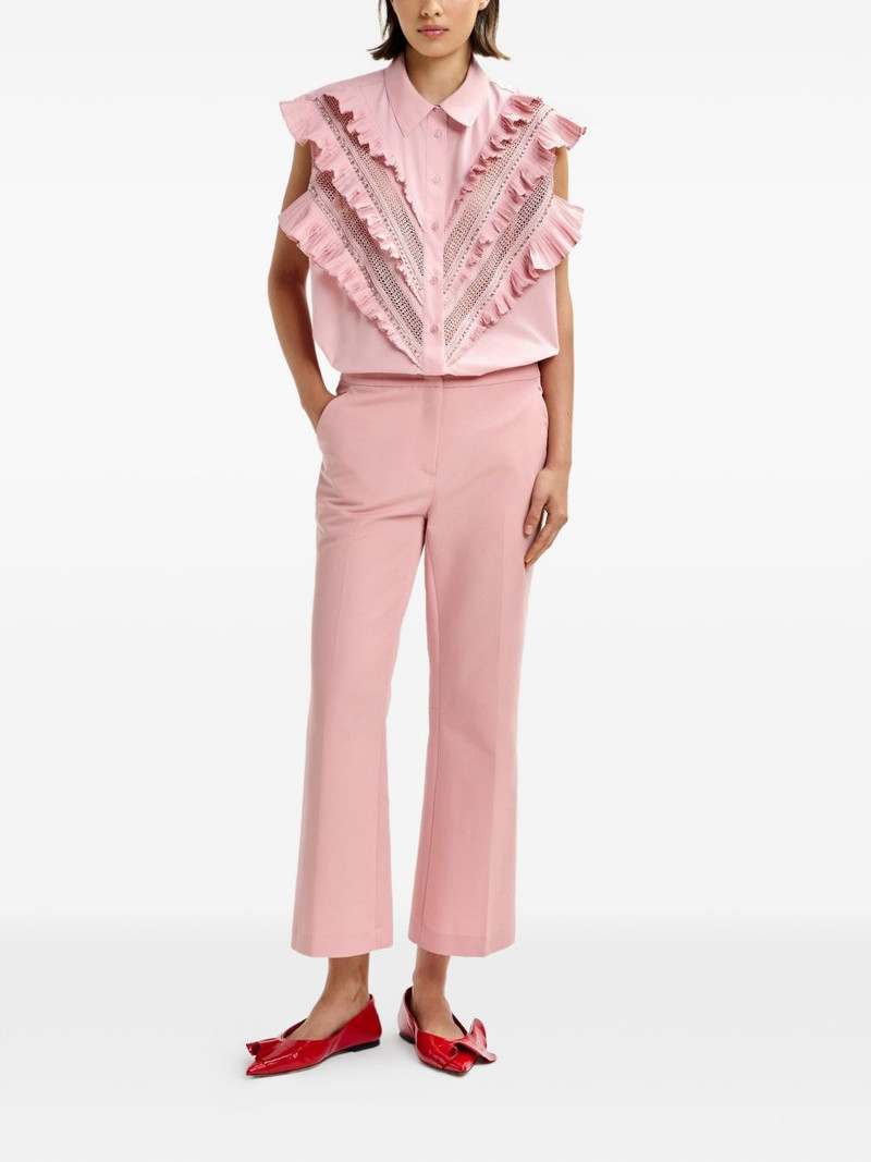 ESSENTIEL ANTWERP Jeandarlene ruffled shirt outlook