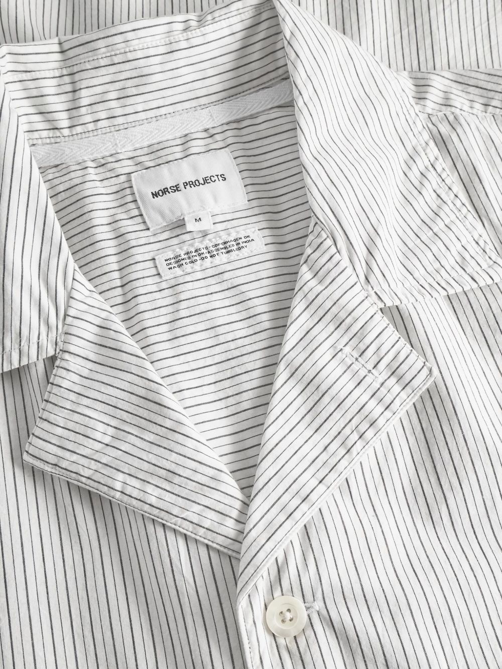 striped short-sleeve shirt - 6