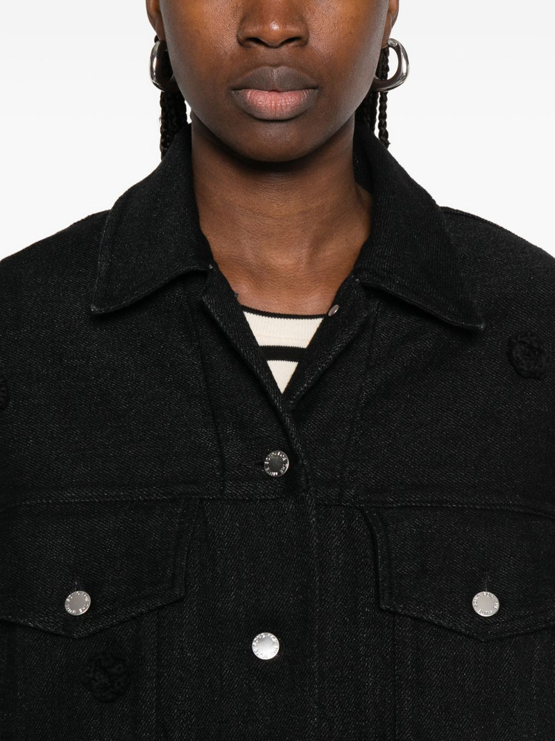 'Daisy' button distressed jacket 5
