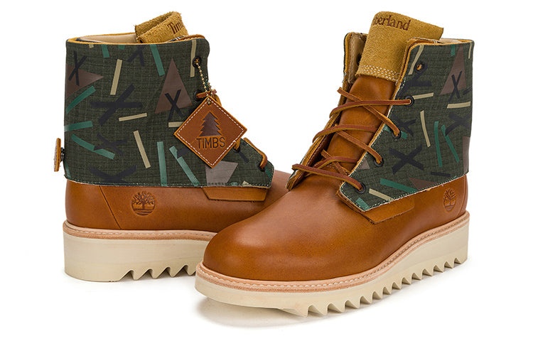 Timberland x Nina Chanel Abney Future 73 6 Inch Waterproof Boot 'Rust and Green' A69CK - 5